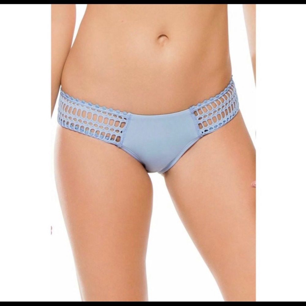 Robin Piccone Sophia crochet bikini bottom only